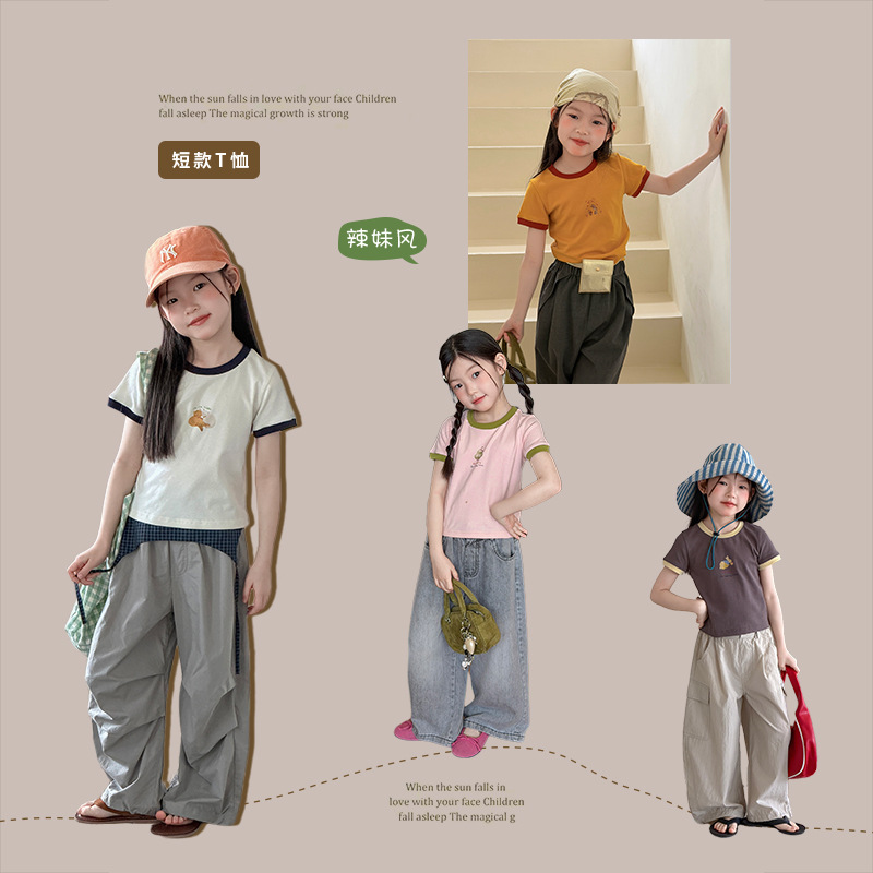 2026★夏新作★韓国風子供服★トップス★100cm〜170cm 6色