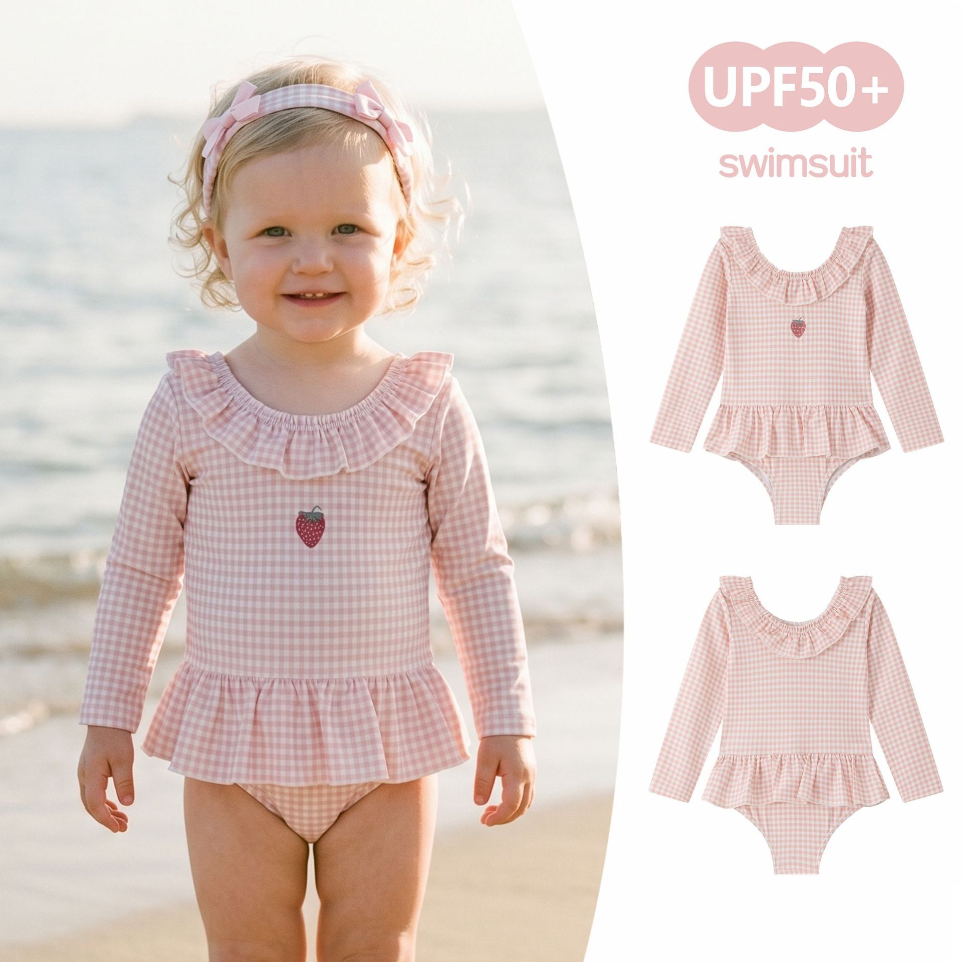 2026新品★子供服　水着★90【1-2y】〜140【8-9y】