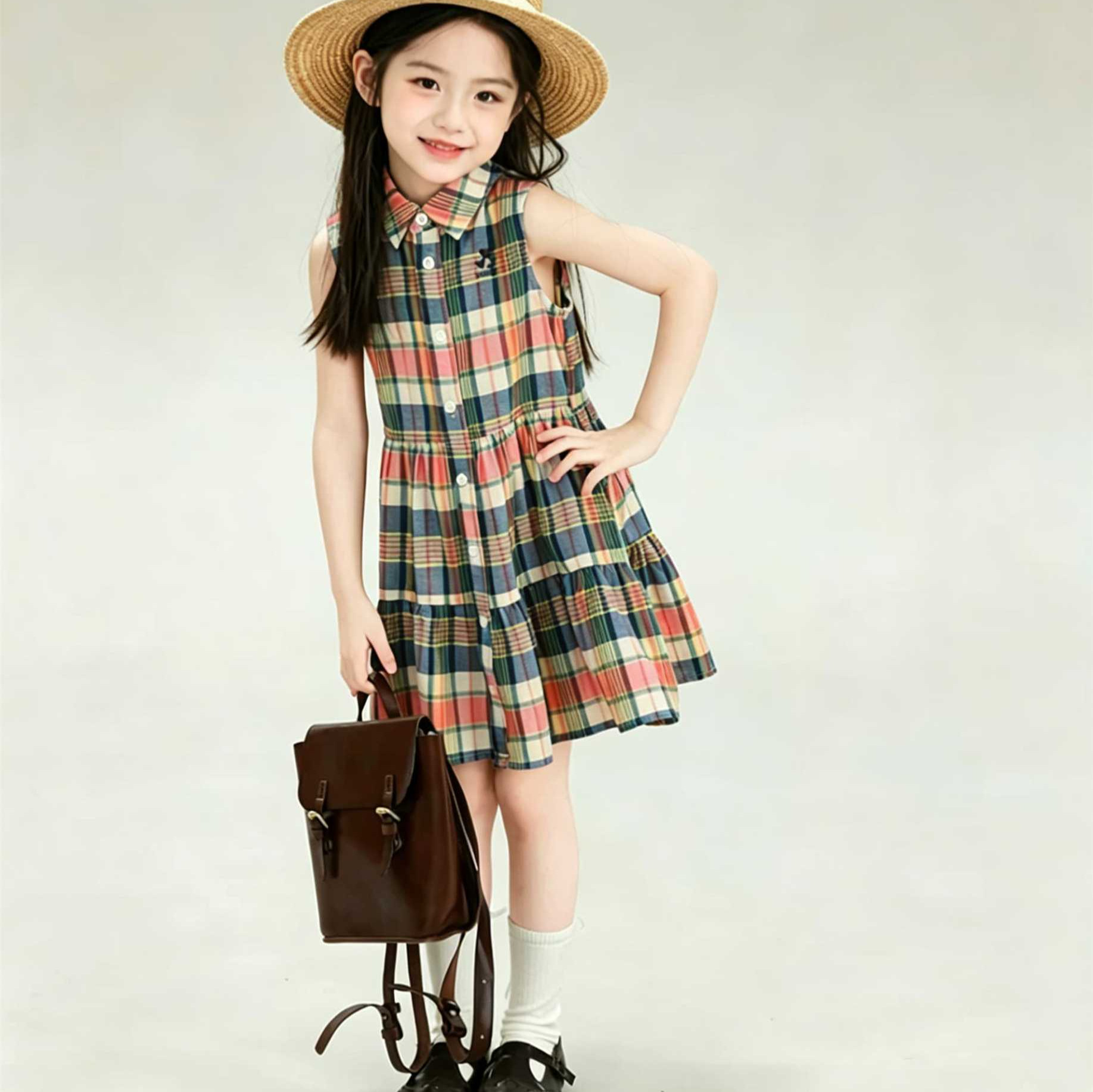 2026新品SC★子供服　ワンピース★7/90-95cm〜17/130-140cm