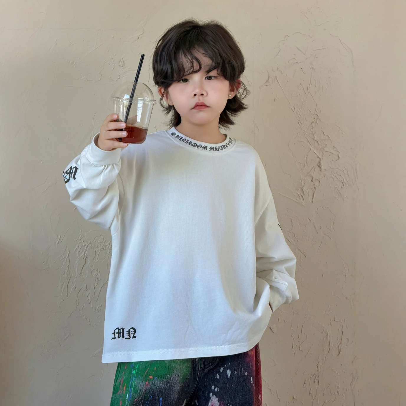 2026★春秋新作★韓国風ベビー服★トップス★ズボン★100cm〜150cm 2色