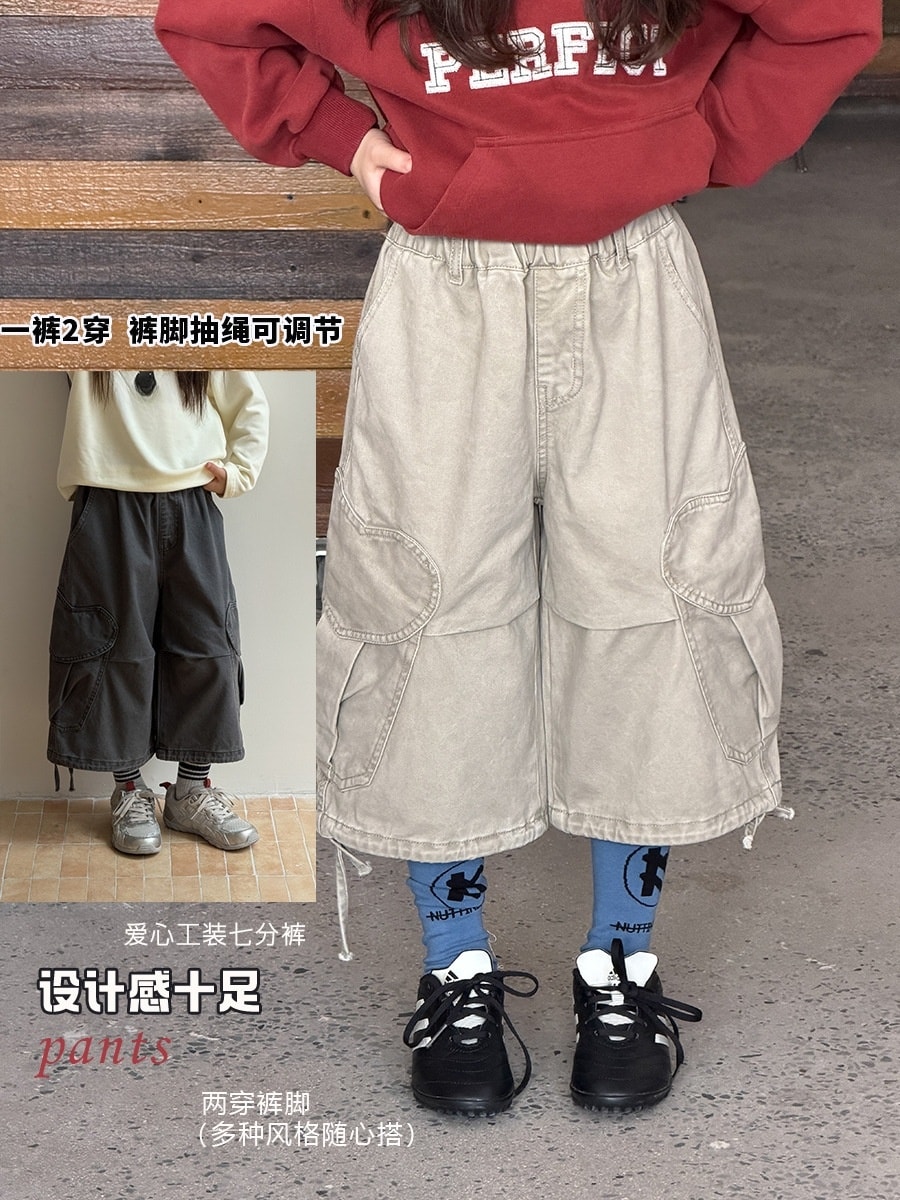 2026秋新作A★子供服　ズボン★100cm〜170cm 2色