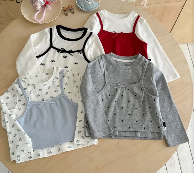 2026秋新作★子供服　トップス★90cm〜140cm 4色