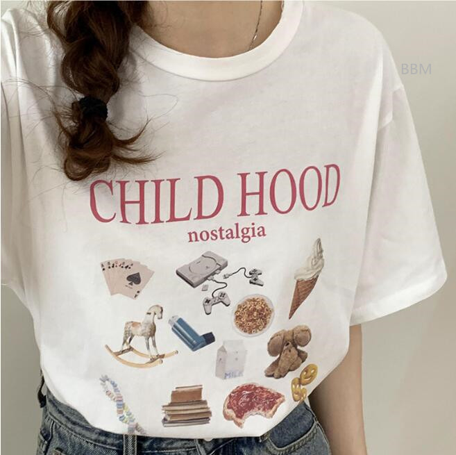 2022★春夏新作★韓国風★トップス★Tシャツ★半袖★レディース★カジュアル★2色S-XL
