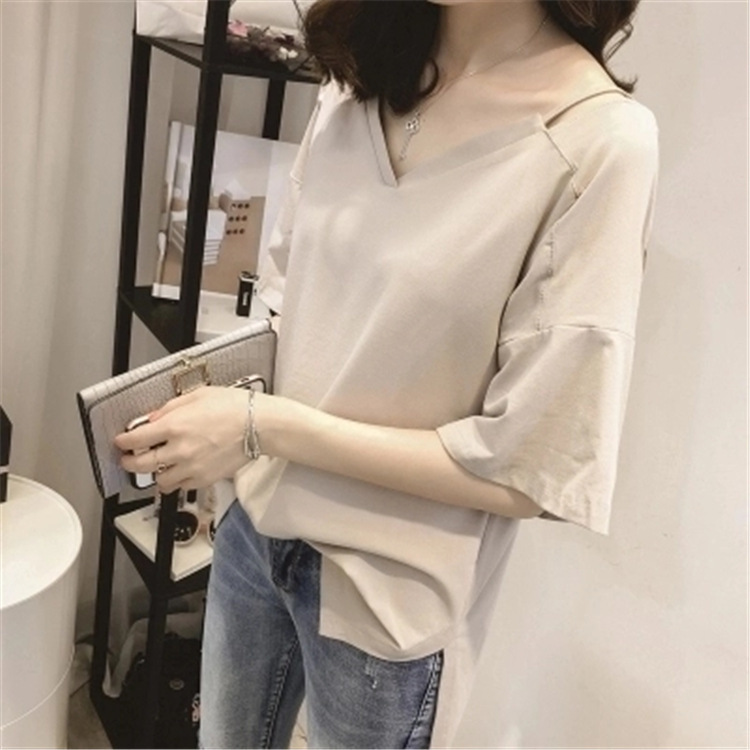 韓国ファッション★レディース向け★♪ゆとり★♪3色★♪半袖★♪トップス★♪Tシャツ★♪