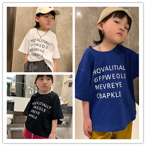 2022夏新品★子供服　トップス★90-140cm★3色