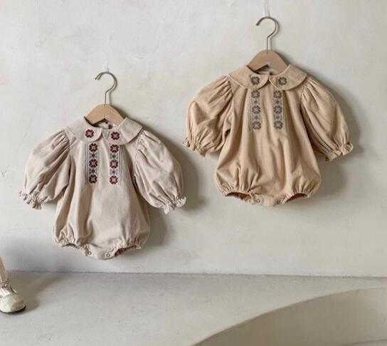 2022★春秋新作★韓国風ベビー服★ロンパース★2色66-90CM