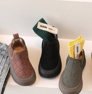 秋冬★靴★子供靴★キッズ靴★ズック靴★男女兼用★カジュアル★3色「21-30#」