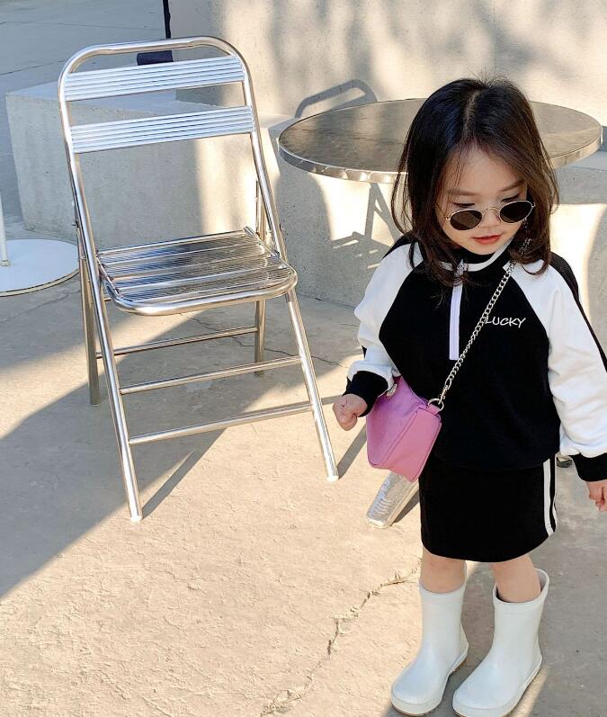 ★子供服　トップス+スカート　セットアップ★2色