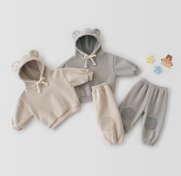 子供服★トップス+ズボン★セットアップ★韓国風子供服★男女兼用★2色★66-120CM