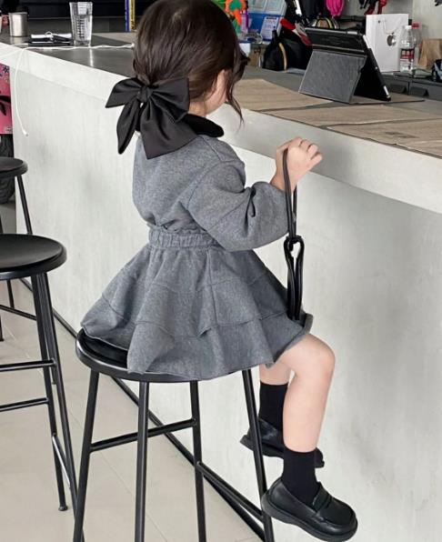 2023春新品★子供服　ポロシャツ+スカート　セットアップ　80-130cm