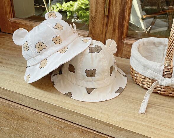 2023夏新作・男女兼用・ベビー帽子・バケットハット・ファッション・2色・