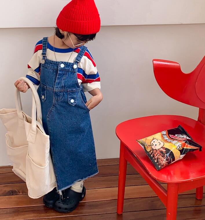 2023新品★子供服　サロペットワンピース★90-150cm★