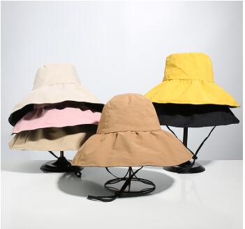 2023夏新作・5色・レディース大人用・帽子・バケットハット・ファッション帽・日焼け止め帽子