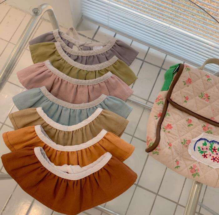 よだれかけ★子供用★涎掛け★ベビー向け★赤ちゃん用★無地★可愛い★7色