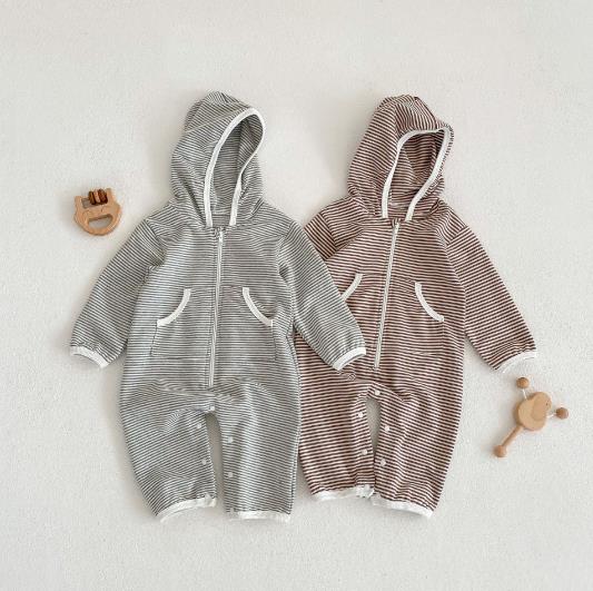 2023春新品★子供服　ロンパース　66-90cm★2色