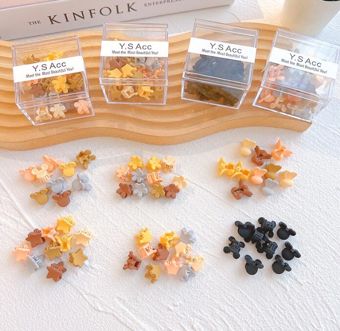 子供用★キッズ★髪飾り★まとめ髪用★ヘアアクセサリー★ヘアクリップ★24枚入り★多色