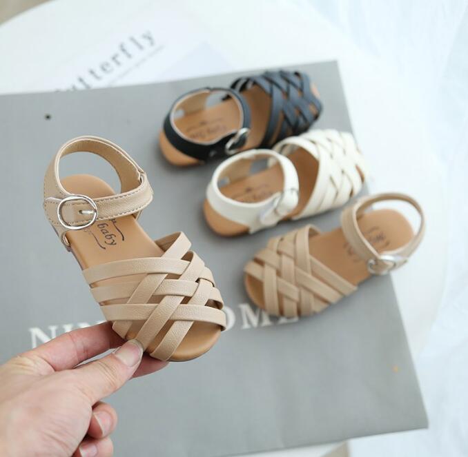 靴★子供靴★キッズ靴★サンダル★キッズ女の子★砂浜★カジュアル★3色「21-30#」