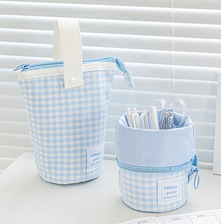 ★収納袋★大容量化粧袋　ペン袋　4色★