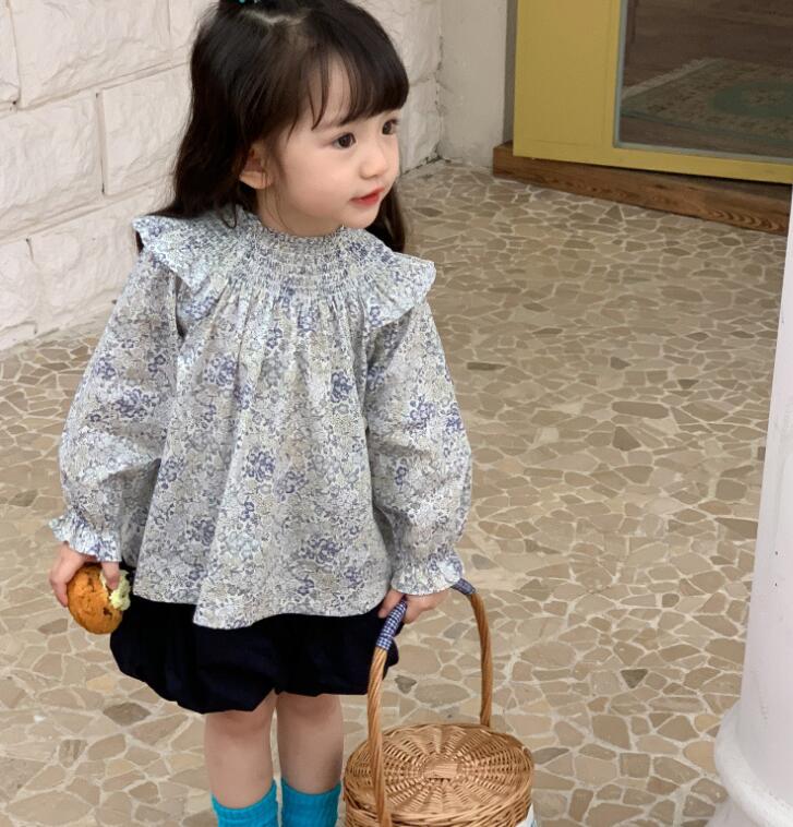 2023新品★子供服　花柄トップス★90-130cm★