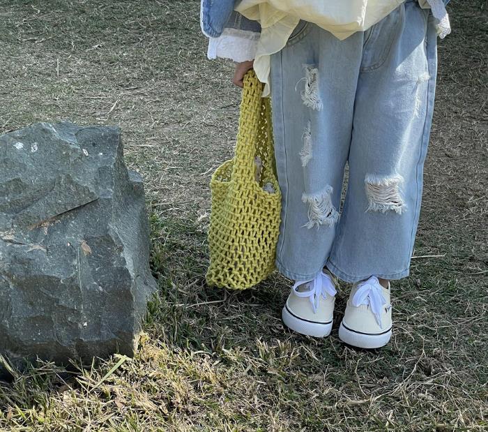 2023春新品★子供服　ボトムス　デニムズボン　90-140cm