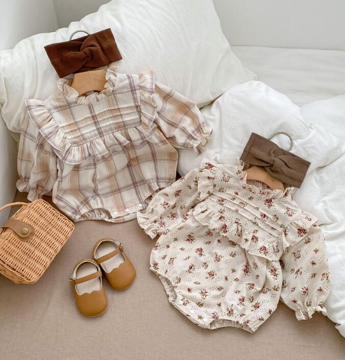 2023★春新作★韓国風ベビー服★ロンパース★2色66-100CM