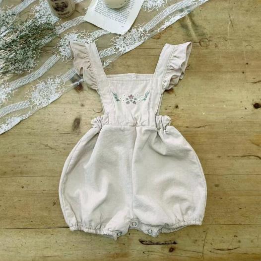 2023春新品★子供服　ボトムス　サロペット　66-90cm