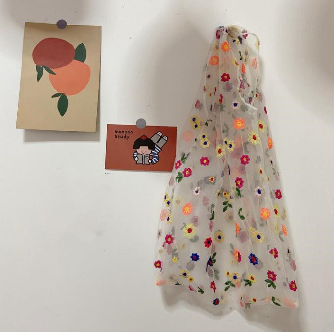 バッグ★花柄★レース　刺繍★ハンドバッグ★手提げバッグ★透け★大容量★