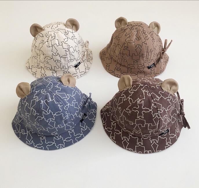 子供用★バケットハット★帽子★ベビー★日焼け防止★カジュアル★可愛い★4色