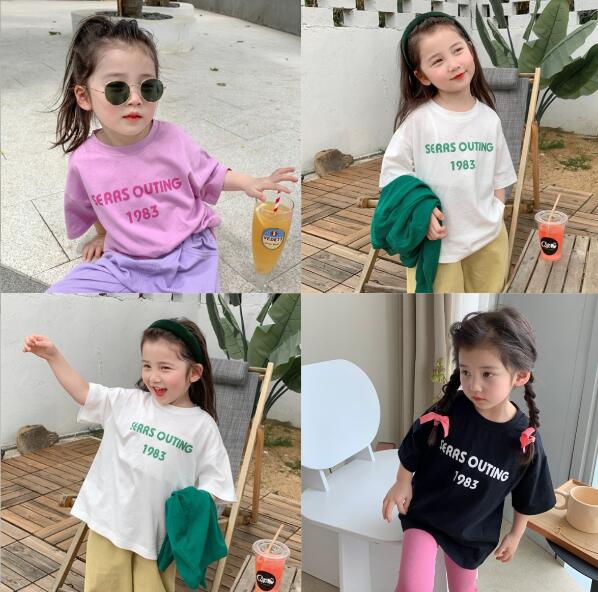 2023★春夏新作★韓国風子供服★トップス★Tシャツ★3色90-140CM