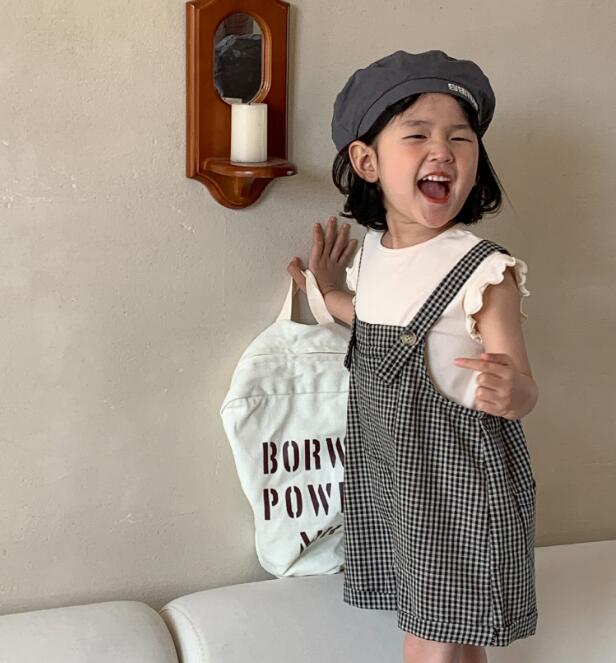 2023年★子供服　サロペット&トップス分けて★90-130cm★