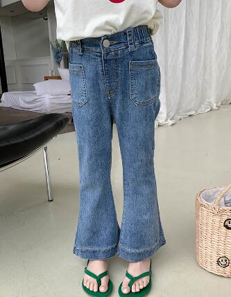 ★夏新作★キッズ用アパレル★デニムズボン★ボトムス★デニム★90-150