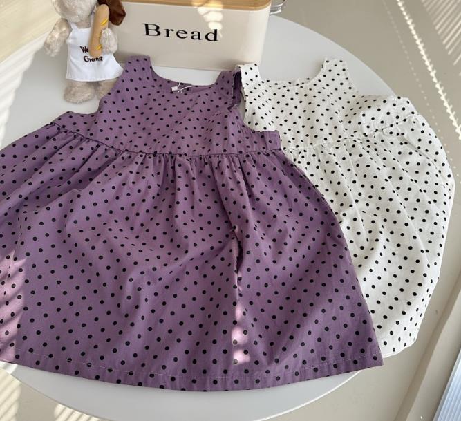 2023夏新品★子供服　ワンピース　80-140cm★2色