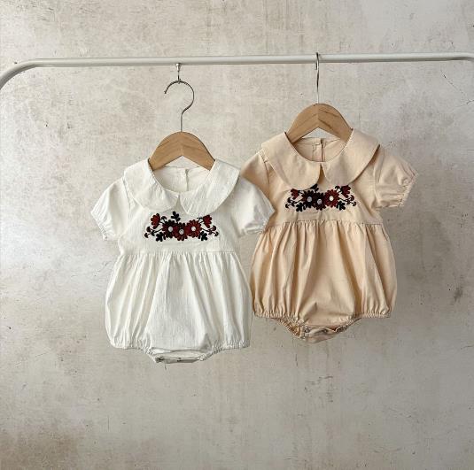 2023夏新品★子供服　ロンパース　66-100cm★2色