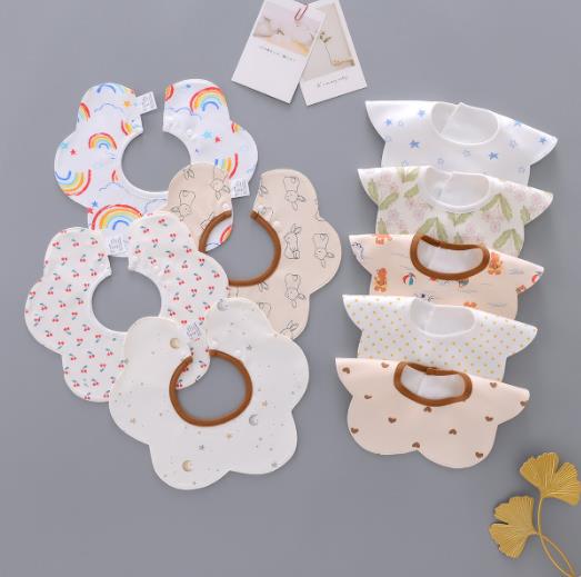 涎掛け★ベビー赤ちゃん食事用エプロン★食事用ビブ★よだれかけ　涎掛け★