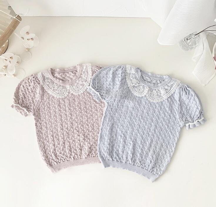 2023新品★子供服　ニットトップス★73-110cm★2色