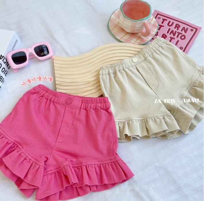 2023新品★子供服　ショートズボン★90-140cm★2色