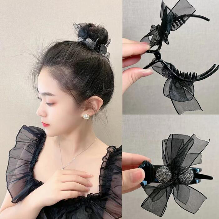 髪飾り★まとめ髪用★ヘアアクセサリー★ヘアピン★ヘアクリップ★2色