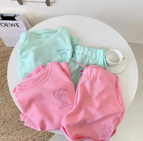 2023新品★子供服　トップス+ズボン　セット★80-130cm★2色