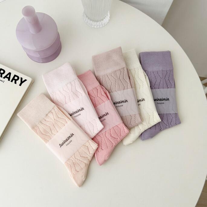 2023★春新作★ソックス★韓国風★レディース靴下★6色