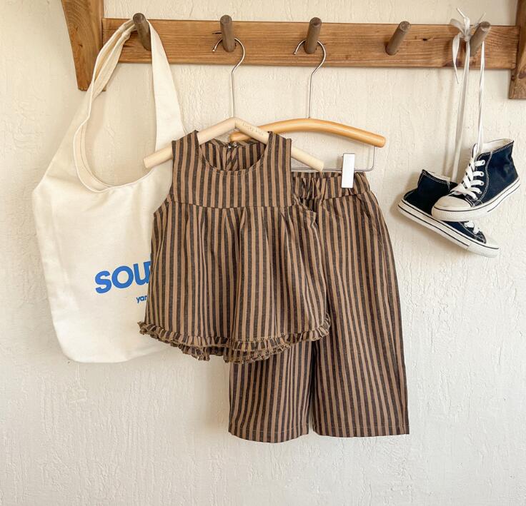 2023年★子供服　トップス+ズボン　セット★90-130cm★