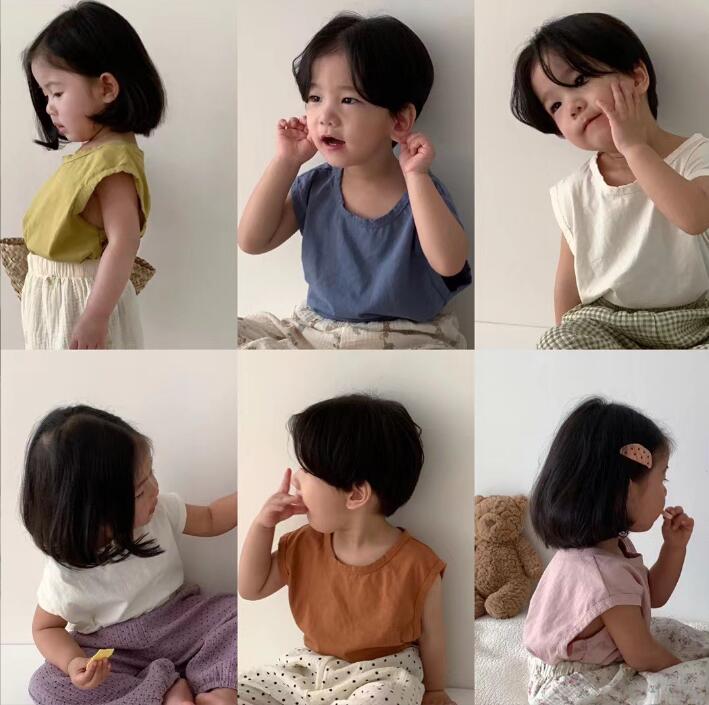 2023★春夏新作★韓国風子供服★トップス★Tシャツ★5色90-140CM