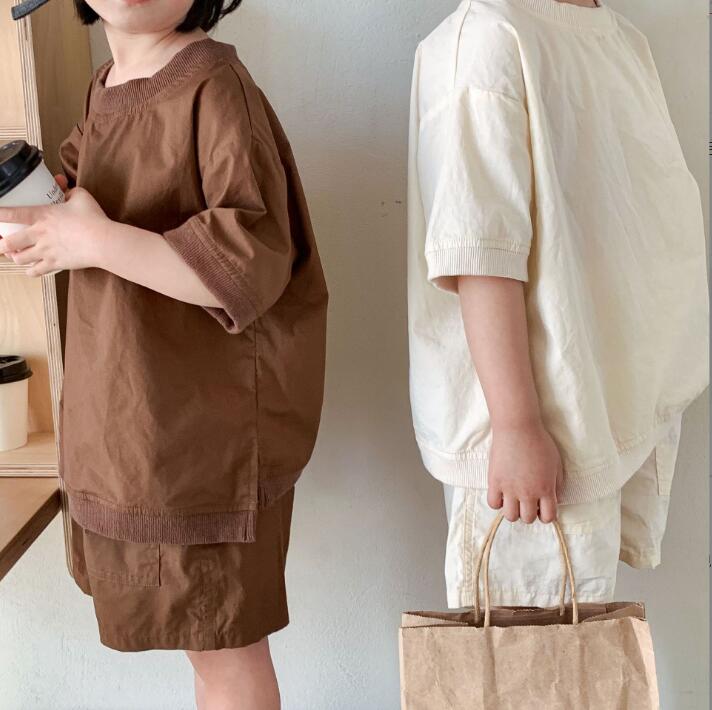 2023★春夏新作★韓国風子供服★トップス+ズボン2セット★2色80-130CM