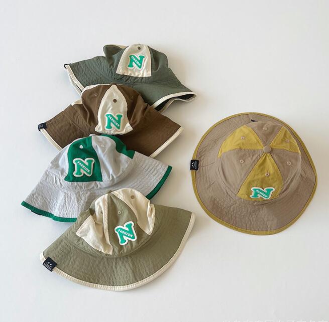 子供用★帽子★バケットハット★キッズ★男女兼用★日焼け防止★韓国風★速乾★5色