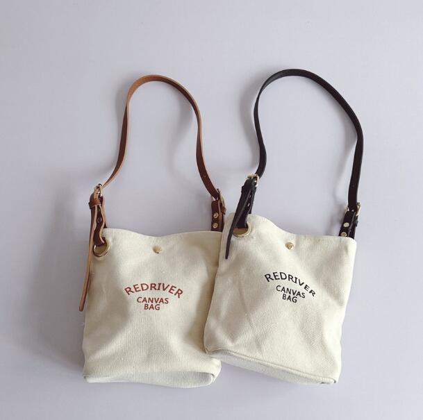 バッグ★子供用★キッズ★ショルターバッグ★ズックバッグ★男女兼用★2色