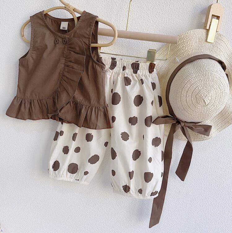 2023新品★子供服　トップス+ズボン　セットアップ★90-140cm★