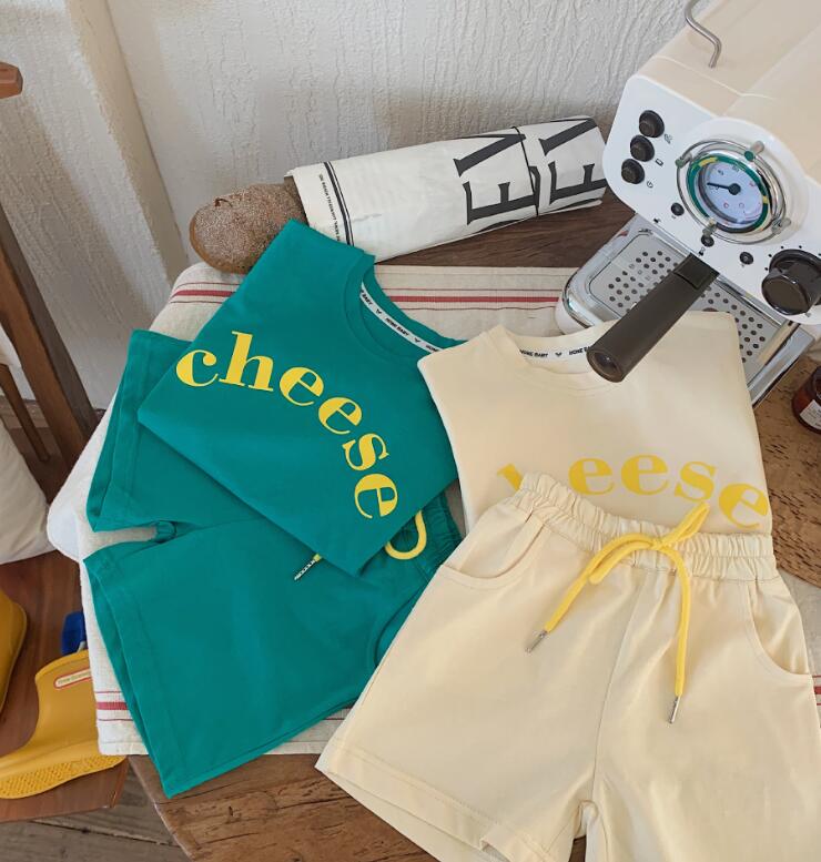 2023★春夏新作★韓国風子供服★トップス+ズボン2セット★2色90-140CM