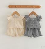 2023年新品★ベビー服　トップス+ズボン　セットアップ★66-100cm★2色