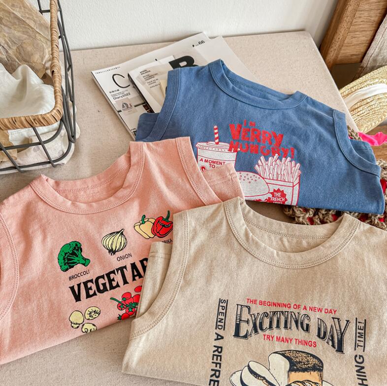 2023★春夏新作★韓国風子供服★Tシャツ★トップス★3色80-130CM