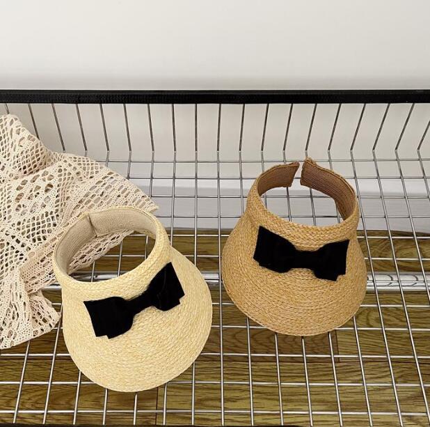 子供用★帽子★麦わら帽子★キッズ女の子★日焼け防止★可愛い★2色