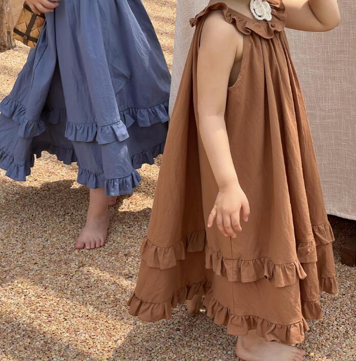 2023★春夏新作★韓国風子供服★ワンピース★2色80-140CM